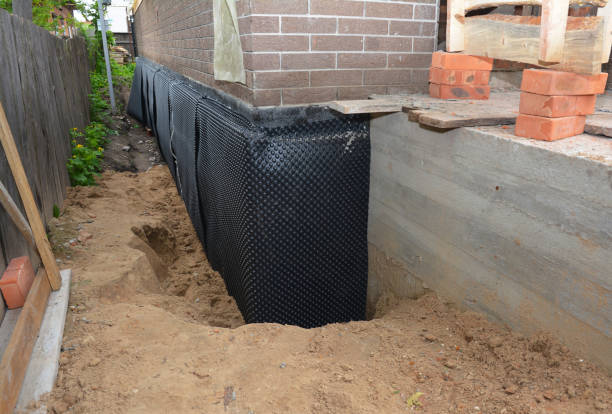 Happy homeowners after waterproofing job in North Royalton