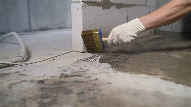 Crawl space vapor barrier installation in North Royalton, OH